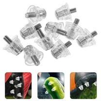 HORIALENCE 10Pcs Soccer Cleat Studs M5 Thread Aluminum Replacement for Football Shoes Outdoor Sports