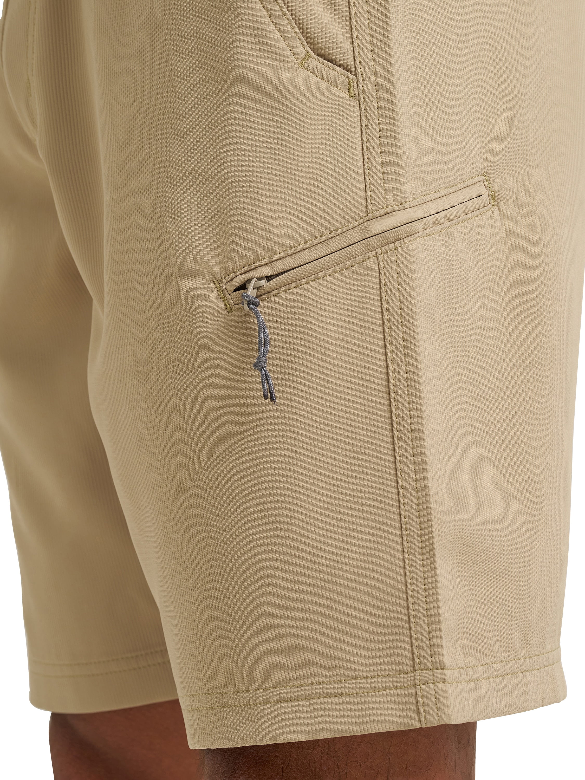 Wrangler Men's and Big Men's Outdoor Performance Side Elastic Waist Short (30-48)