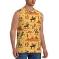 thumbnail image 2 of Balery Brave Cowboys Camisetas sin mangas para hombre, absorbe la humedad y protege contra el mal olor.-Small, 2 of 7