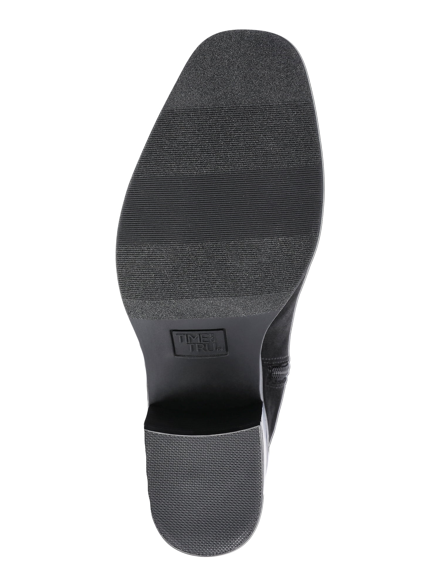 Time and Tru Women's Block Heel Over the Knee Boot, Wide Width Available