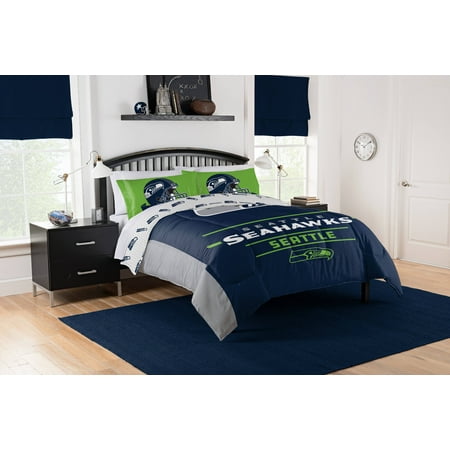 NFL Seattle Seahawks Monument Full & Queen Comforter Set ...
