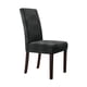 thumbnail image 4 of Fundas de silla extraíbles, universales, decorativas, resistentes e impermeables. negro y gris, 4 of 7