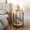 Natural Oak-11.2", variant on Skandiquip 17.7 Inch Diameter Round 2-Tier Accent Side Table Industrial End Table with Storage Shelf Wooden Top for Living Room Bedroom, Walnut