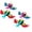 Red+2pc, variant on Flying Bird Car Decoration, Flapping Wings Self-Flying Bird, Wind-Powered Mechanical Bird Figurine, Shaking Doll for Car Dashboard Hood Mirror, Motorcycle Ornament for Xmas Gift