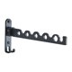 thumbnail image 1 of soporte montado en la pared plegable adecuado para mirador, balcón, lavadero Negro, 1 of 5