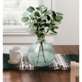 thumbnail image 6 of Better Homes & Gardens 12" Artificial Green Eucalyptus in Blown Glass Vase, 6 of 8