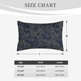thumbnail image 3 of Plush Throw Pillow Covers, Golden Peonies Pillow Cases with Invisible Zipper, Breathable Microfiber Pillow Cases Standard Size for Sleeping Bedroom Sofa Living Room 20x30, 3 of 5