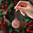 thumbnail image 7 of CuiLiyq 12Pcs Christmas Balls Ornaments, 1.6 Inch Hanging Balls, Shatterproof Plastic Decorative Hanging Ornaments, Baubles for Xmas Tree Party Wreath Decoration (Pink), 7 of 7