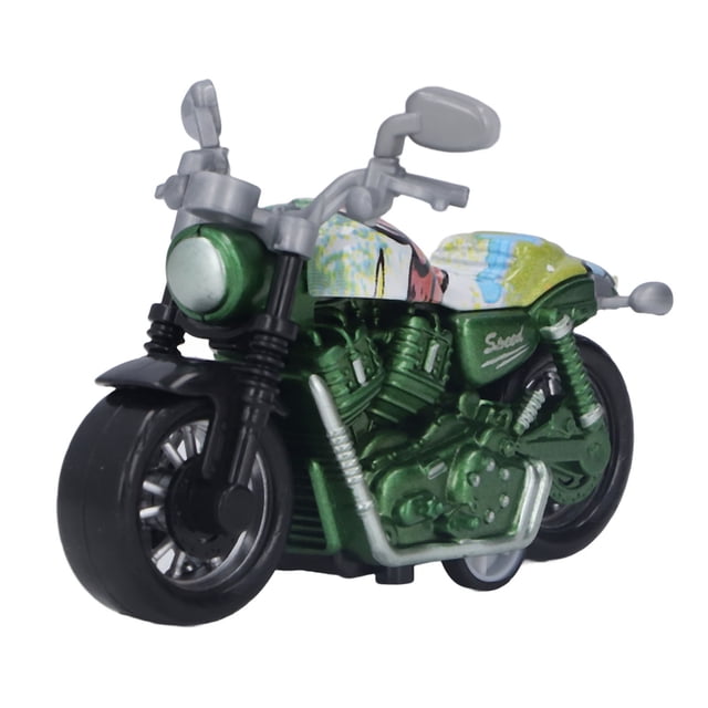 Modèle de Moto Jouet, Haute Simulation Jouet de Course à Rétrofriction pour Promouvoir la Coordination Décorations de Modèle pour Enfants