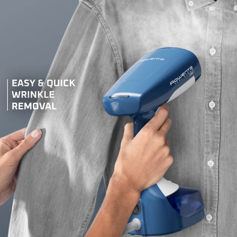 Rowenta X-cel Handheld Garment Steamer, Wrinkle Remover, Blue