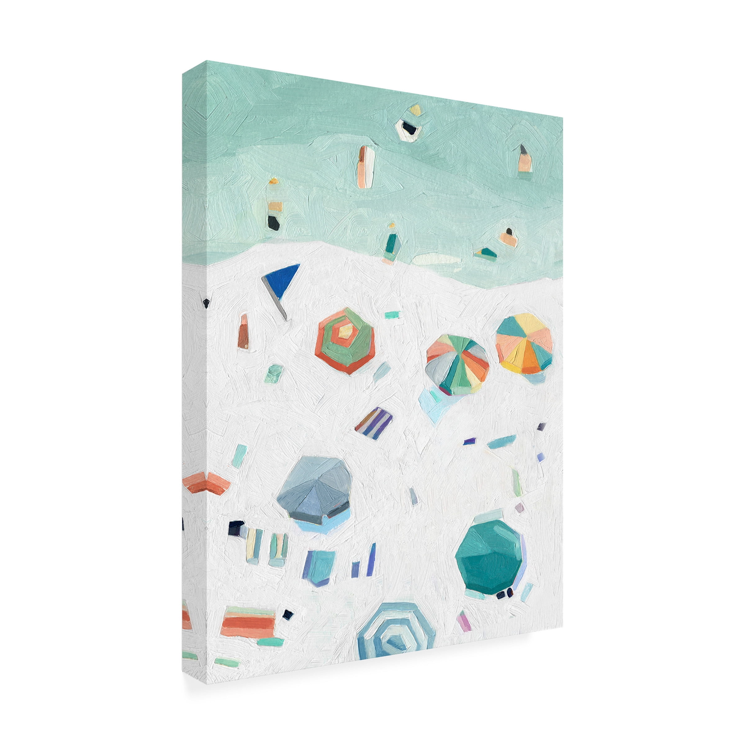 Emma Scarvey 'Beach Vista II' Canvas Art