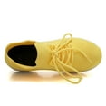 thumbnail image 7 of Rotm Shoes for Women Womens Slip On Sneakers Women Walking Tennis Shoes Lightweight Casual Sneakers for Gym Travel Work Yellow,8, 7 of 7