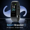 thumbnail image 3 of Reloj inteligente temperatura corporal, IP68 pulsera inteligente impermeable reloj deportivo inteligente para mujeres podómetro para hombres correr sueño fitness actividad rastreador aplicable a plano, 3 of 5
