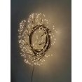 thumbnail image 4 of Wreath Hi-Line Gift Ltd, 61 cm, LED marrón, decoración de interiores, 4 of 6