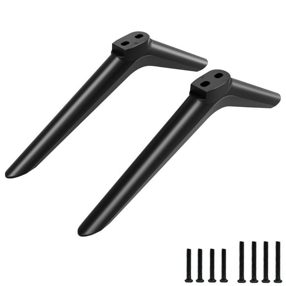 Estbridg TV Stand Legs for Hisense TV Legs for Hisense 40” 43” TV 40H5590F 40H4F 40H3F9 40H4030F1 43H4F 43H4030F 43H4030F1 TV Stand with Screws Set Easy to Install Black