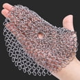 thumbnail image 4 of 2xChainmail Cleaner Cerámica Aplicaciones Amplias Acero Inoxidable Para El Hogar 4x4 Pulgadas Redondo, 4 of 8