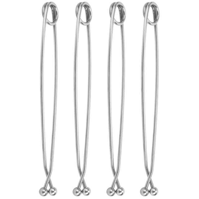 Fish Mouth Opener, Fishing Hook Remover, Durable 109g 4PCS For Pike Wild Fishing