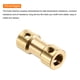thumbnail image 4 of Uxcell 4Pcs 2mm a 5mm Conector de Junta de Acoplamiento de Eje de Latón con Tornillos para Coche de Modelo RC, 4 of 4