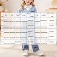 thumbnail image 3 of Curenmufel Spring Casual Attire Set for Kids Girls Long Sleeve Top Matching Denim Long Pants Everyday Outfit 4T 5T (Light Blue,4-5 Years), 3 of 9
