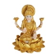 thumbnail image 2 of Mini hindú, estatuilla de Buda de oro indio, meditación Feng Shui, artesanía, budismo para Altar, , habitación, oficina, jardín, 2 of 8
