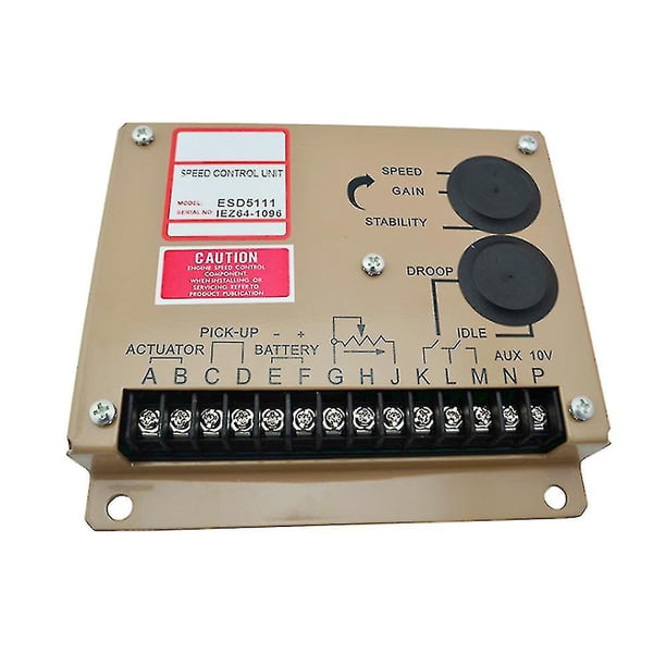 Regulador de velocidad del motor Esd5111 Potencia del grupo electrógeno de petróleo crudo
