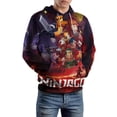 thumbnail image 6 of Ninjago Mens Womens Novelty Hoodie 3D Print Pullover Hooded Long Sleeve Sweatshirts Tops Blouse with Pocket, 6 of 8