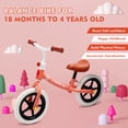 thumbnail image 4 of EOTVIA Balance Bike for Kids,Toddler Bike w/Adjustable Seat,11" Toddler Balance Bike for 1 to 4 YO Boys Girls,Toddler Bicycle Ride on Toys for Toddler, 4 of 8