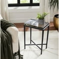 thumbnail image 4 of Aria Indoor Cast Aluminum Side Table Black, 4 of 4