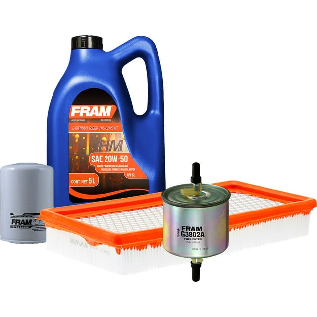Kit De Aceite Mineral 20W50 Compatible con Kit De Afinación Sin Bujías Ford Ranger L4 2.3L del 1985 al 1987