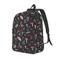 thumbnail image 1 of Honeii Forest Flora and Insects Print Canvas Backpack for School & Outdoor,Laptop Excursion Backpack,Notebook School Bookbag For Men Women,for Work, Travel, and Everyday Use-Small, 1 of 5