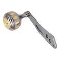 thumbnail image 1 of Metal Reel Handle Knob Grip Replacement for Baitcasting Drum Reel, 360 Rotating Rocker Arm with Easy Installation, 1 of 8
