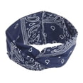 thumbnail image 1 of Diadema HUOGUO Diadema elástica con estampado floral para mujer, yoga y deporte, 1 of 3