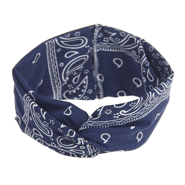 Diadema HUOGUO Diadema elástica con estampado floral para mujer, yoga y deporte