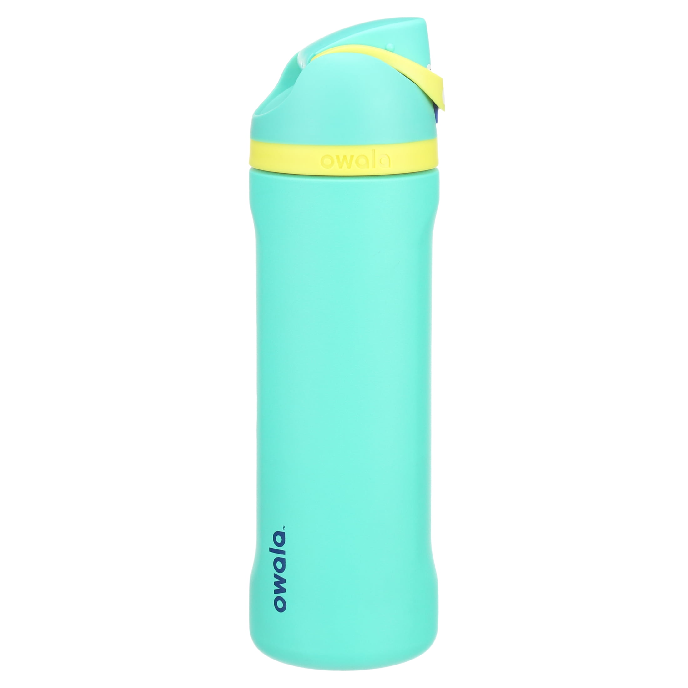 Owala Flip 24 oz Stainless Steel Water Bottle Green Neon Basil with Carry  Loop and Locking Mechanism 