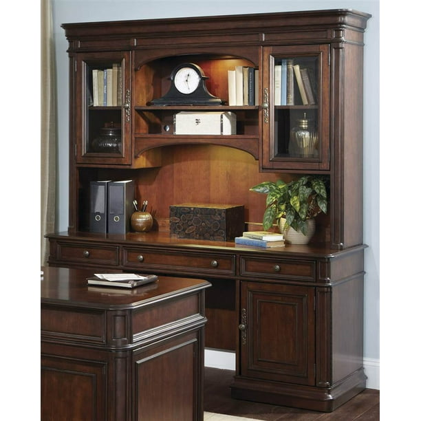 Executive Credenza with Hutch - Walmart.com - Walmart.com