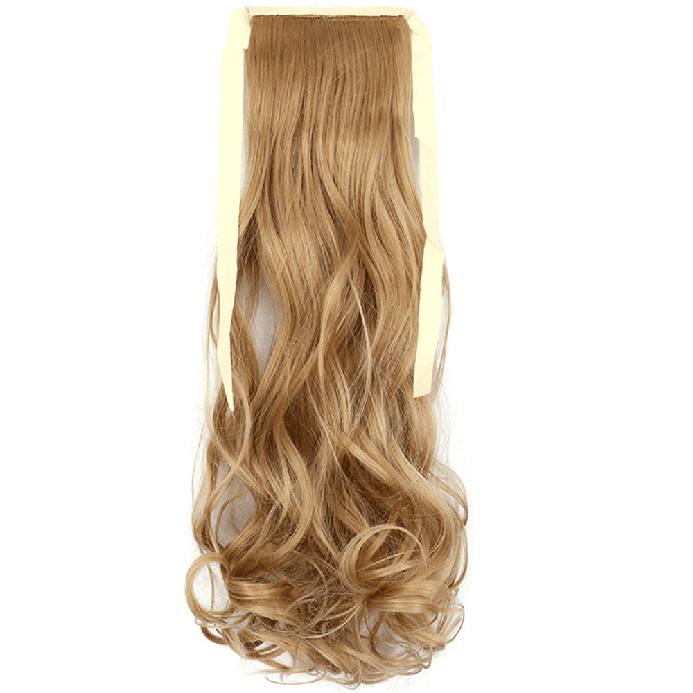 "Curly Blonde Ponytail Extension Claw Hair Extensions, Ponytail Wig