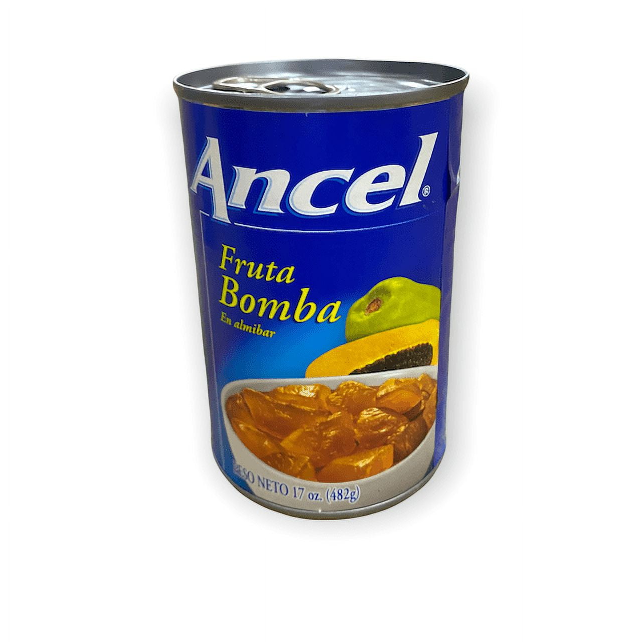 Ancel Papaya Chunks In Heavy Syrup 17 Oz .(Pack of 12)