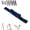 #8-blue, variant on Fitness Resistance Band, 35.4In Loop Resistance Bands with Adjustable Multi-Loop Design, Elastic Stretch Band for Leg & Hamstring, Pilates, Dance & Home Exercise.