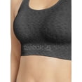 thumbnail image 3 of Reebok Women's Medium Impact Seamless Racerback Sports Bra, 1 Pack, Sizes S - XXXL, 3 of 6