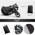 thumbnail image 5 of Funda para motocicleta, tamaño 300D-L (0,92 kg), cinta reflectante + tira impermeable, 5 of 5