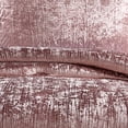 thumbnail image 3 of Juego de sábanas Benzara Jay Twin Pink Polyester Velvet, 3 of 5