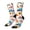 2 Black-2, variant on Flowers Birds And Butterflies Print Adult Socks for Men & Women,Calf Socks, Ankle Socks,Boots Socks,Breathable Casual Sock,Unisex Crew Socks