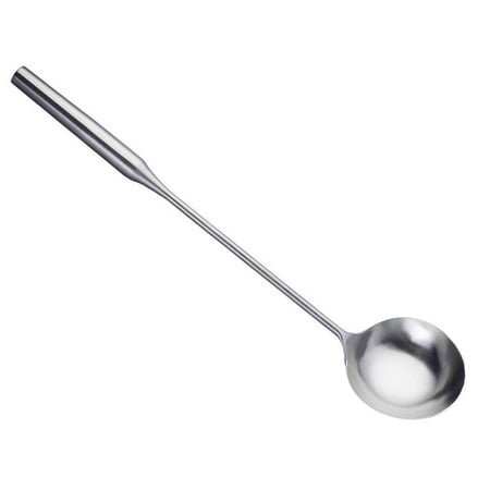 HomeLife Kitchen Stainless Steel Long Handle Soup Dishes Ladle Spoon Cooking Utensils