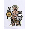 thumbnail image 4 of Camiseta deportiva divertida de manga corta con gráficos, camiseta casual de cuello redondo, ropa deportiva para mujer, top deportivo de ocio, 4 of 7