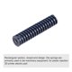 thumbnail image 3 of Troquel Resorte, 10uds 12mm OD 55mm Largo Espiral Estampado Liviana Carga Compresión Troquel Resortes para 3D Impresora Eléctrica Pieza, Azul Unique Bargains Resorte de compresión, 3 of 5
