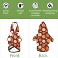 thumbnail image 6 of Cauagu Happy Thanksgiving Day Pattern Winter Pet Hoodie Sweatshirts- Dog Hoodie Sweater with Leash Hole - Cute Dog Hoodie - Pet Clothes Puppy Cat Custume -Small, 6 of 8