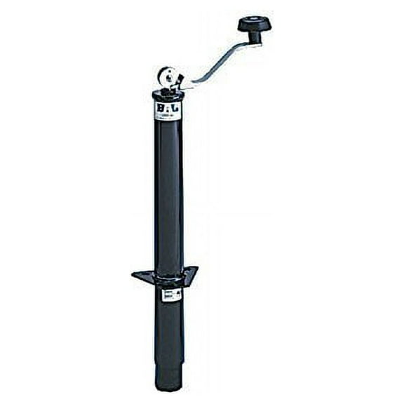 BAL 29020B A-Frame Trailer Tongue Jack – 1,000 lb. Capacity Manual Topwind Jack for RVs & Utility Trailers – Bolt-On Mount, Durable Steel Construction