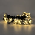 thumbnail image 6 of Solar Waterproof String Lights, 72FT 200 LED Lotus Flower Fairy String Lights for Christmas Outdoor,Gardens,Lawn,Patio,Wedding Decor (Warm White), 6 of 16