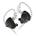 thumbnail image 1 of ZSN 1BA + 1DD Dual Driver Auriculares híbridos Estéreo Auriculares intrauditivos Auriculares negro sin micrófono, 1 of 6