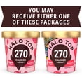 thumbnail image 4 of Halo Top Strawberry Flavored Light Ice Cream, With A Good Source of Protein, Lower Calorie Frozen Dessert, 16 fl oz Pint, 4 of 16